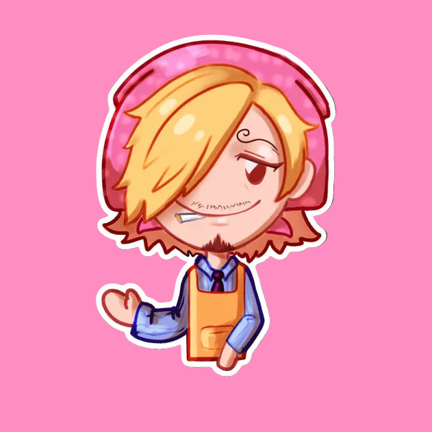Cooking Mama Sanji Sticker