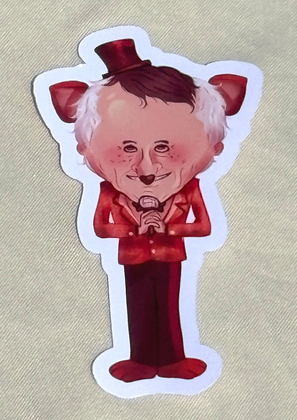 Boss Freddy Fazbear Sticker