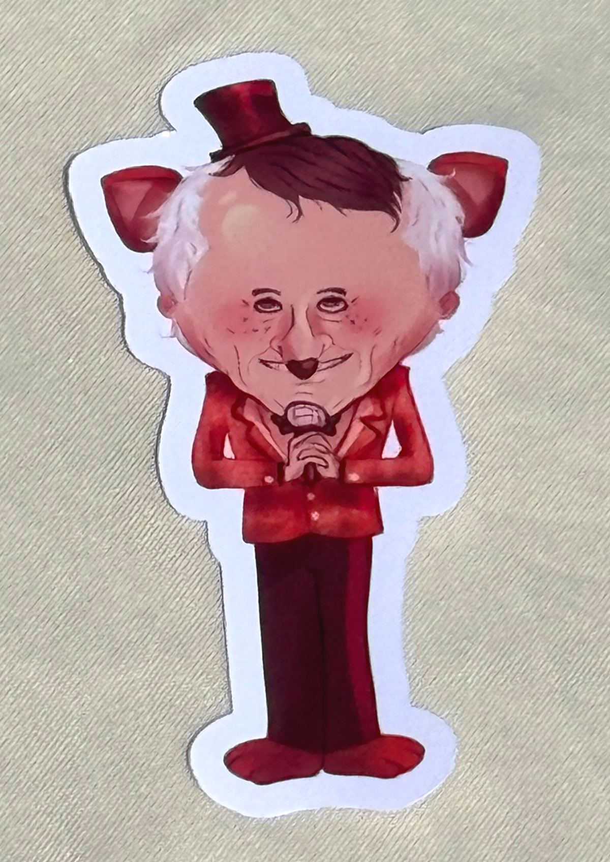 Boss Freddy Fazbear Sticker