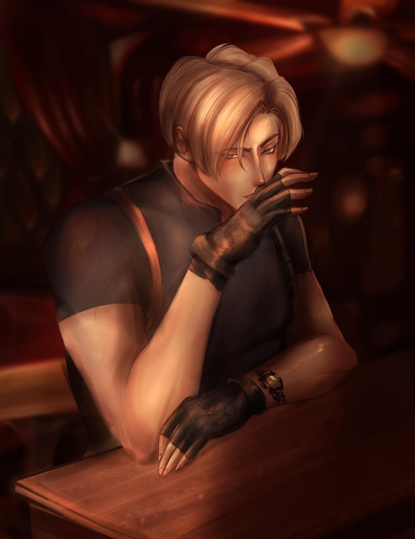 LEON KENNEDY PRINT